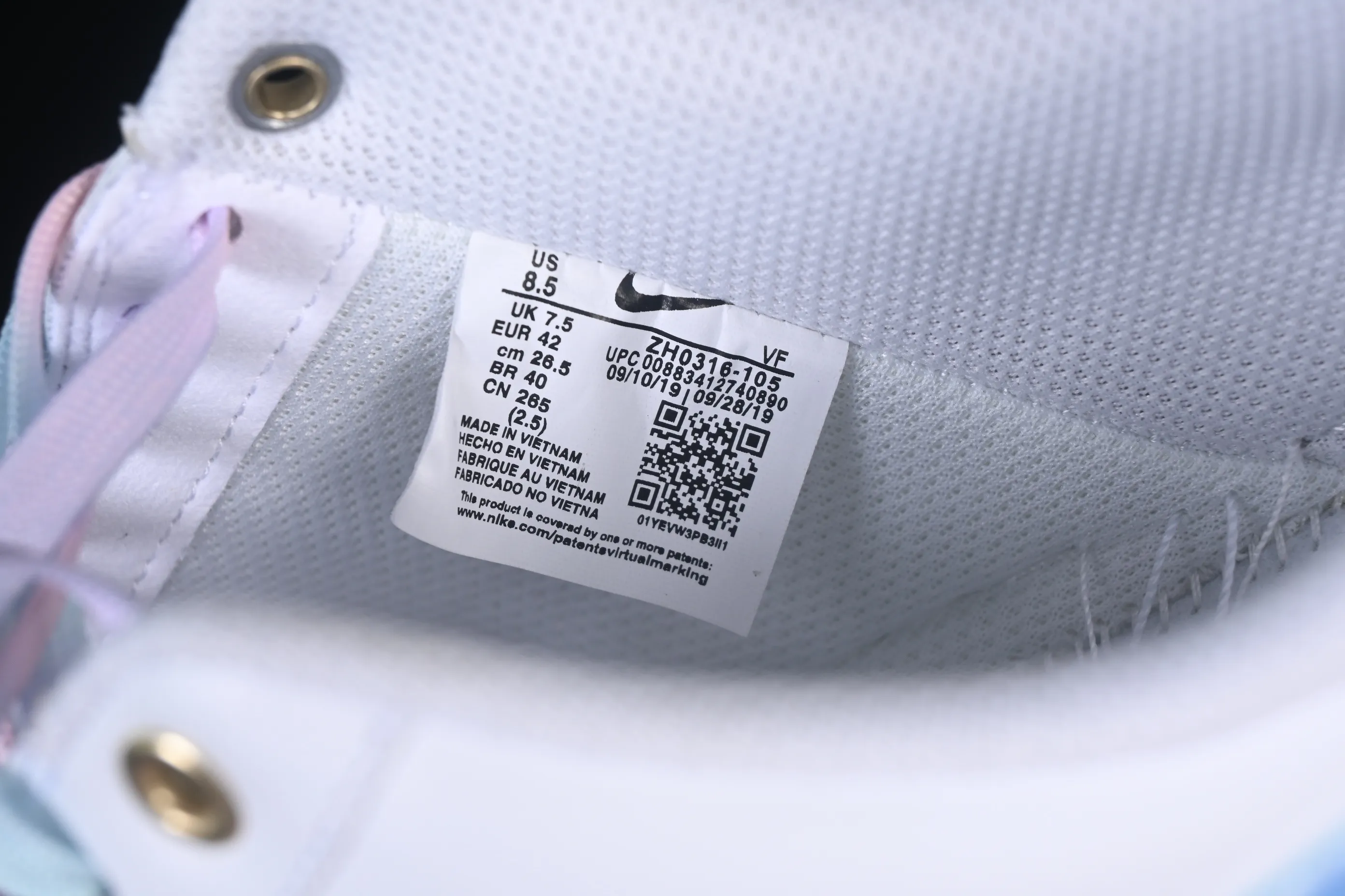 All categories Nk Air Force 1 Air Force series Nk Air Force 1 Low Air Force low-top Nike Air Force 1'07 Low Four-hook Monet impression Air Force 1 low-top casual sneakers ZH0316-105
